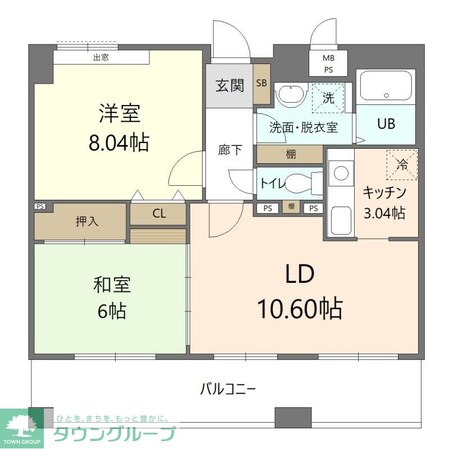 マルジューマンションの物件間取画像